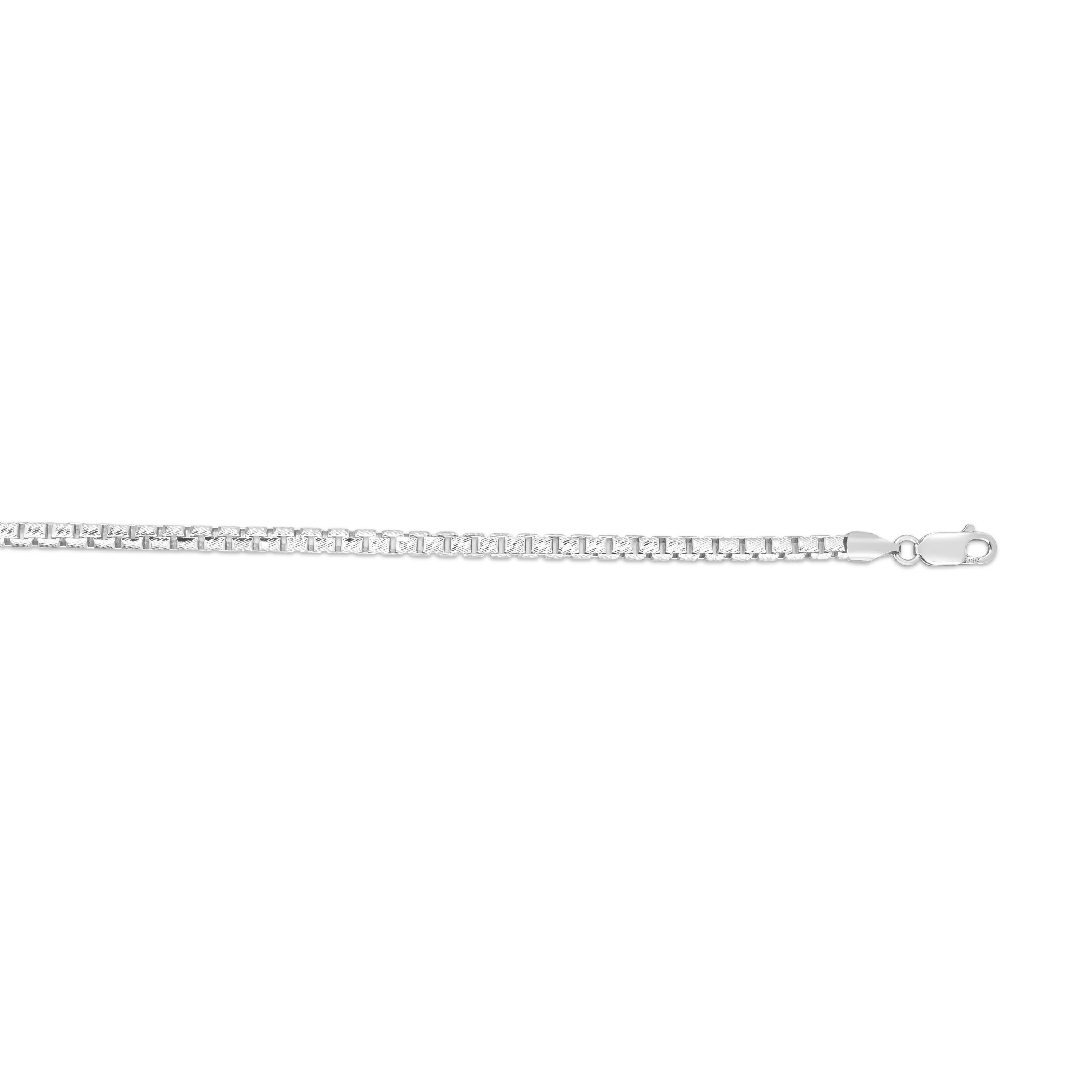 Sterling Silver Round Box Chain