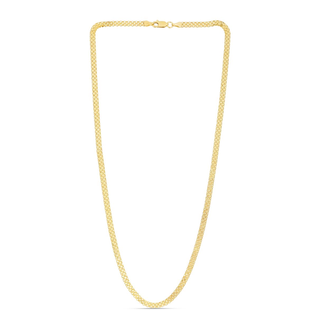 14K Yellow Gold  Bismark Chain