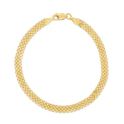 Belk & Co 14K Yellow Gold Bismark Bracelet -  0789325861762