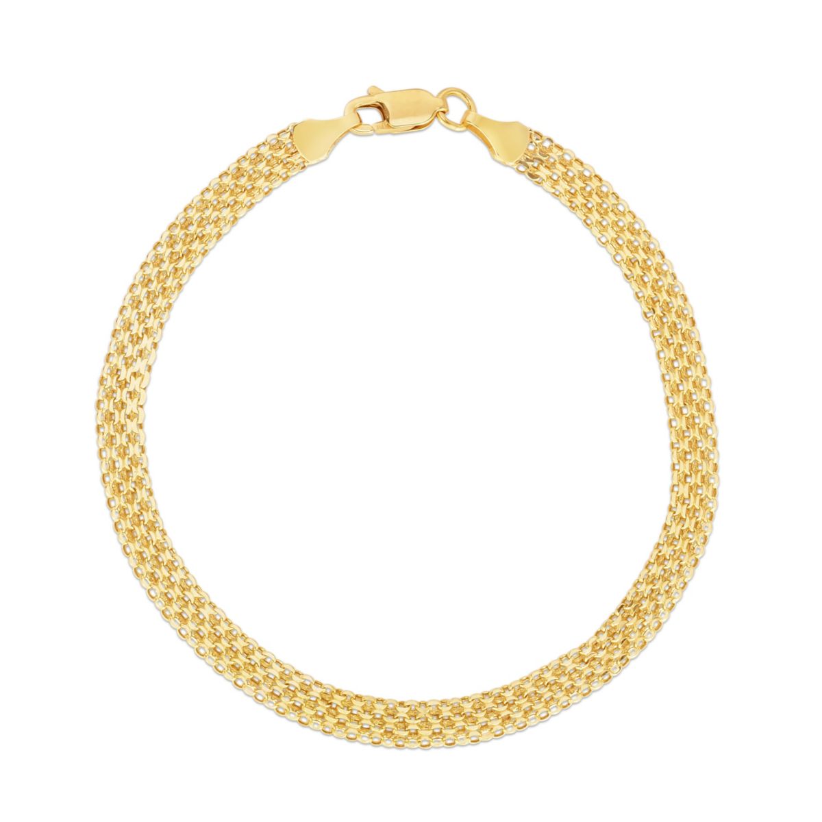 14K Yellow Gold  Bismark Bracelet