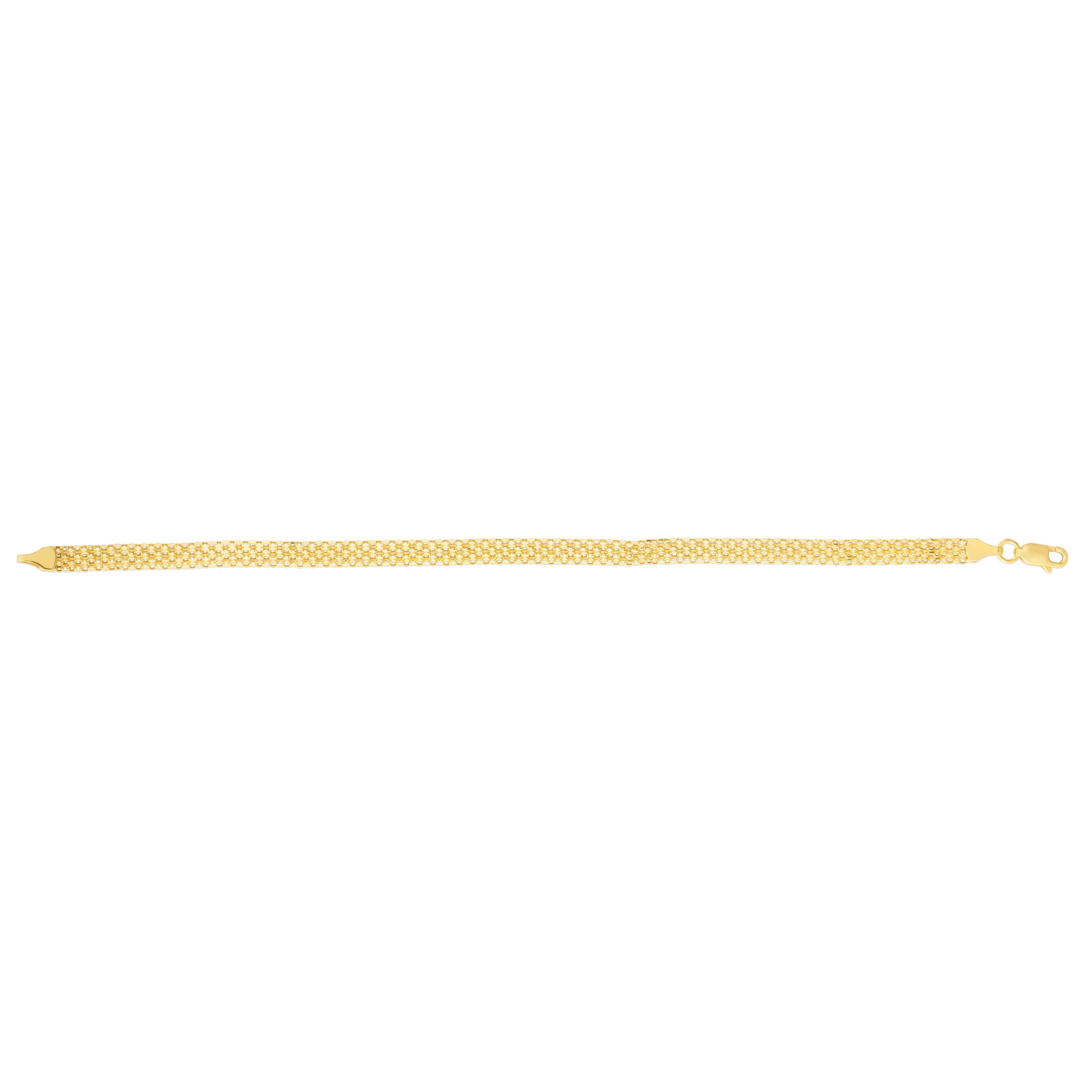 14K Yellow Gold  Bismark Bracelet