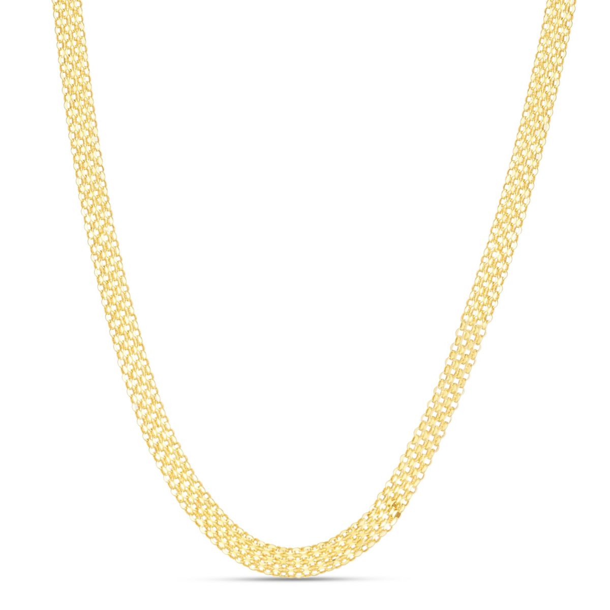 14K Yellow Gold  Bismark Chain