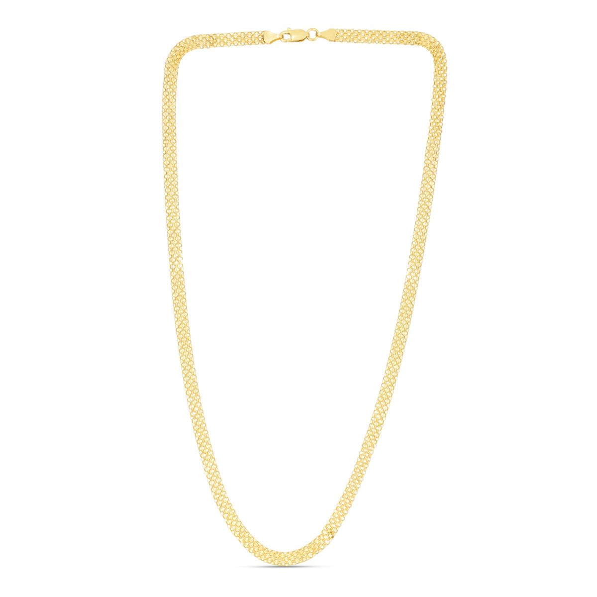 14K Yellow Gold  Bismark Chain
