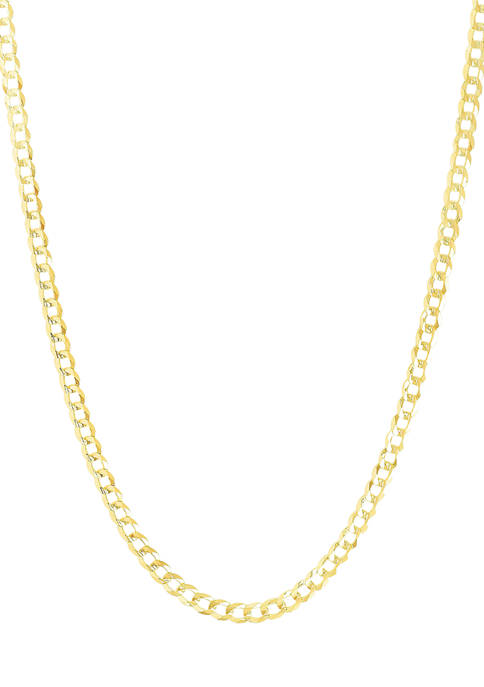 Belk & Co. 14K Gold Curb Necklace