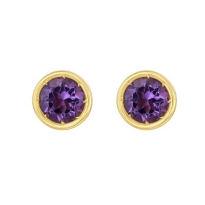 Belk & Co 14KT Gemstone Post Earring Back Clasp