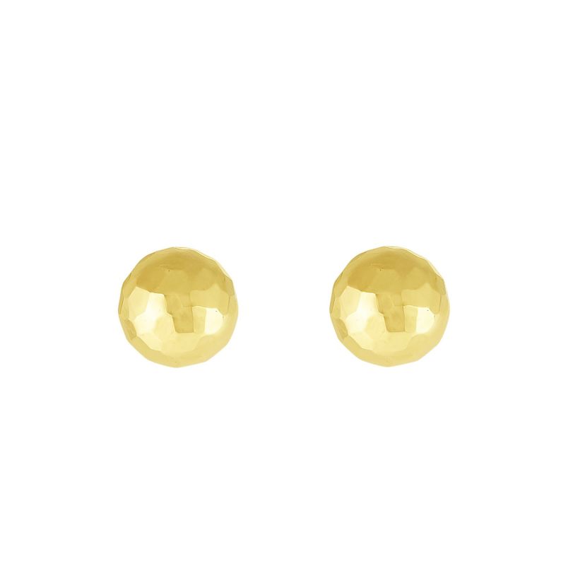 14Ky Ball Post Earring