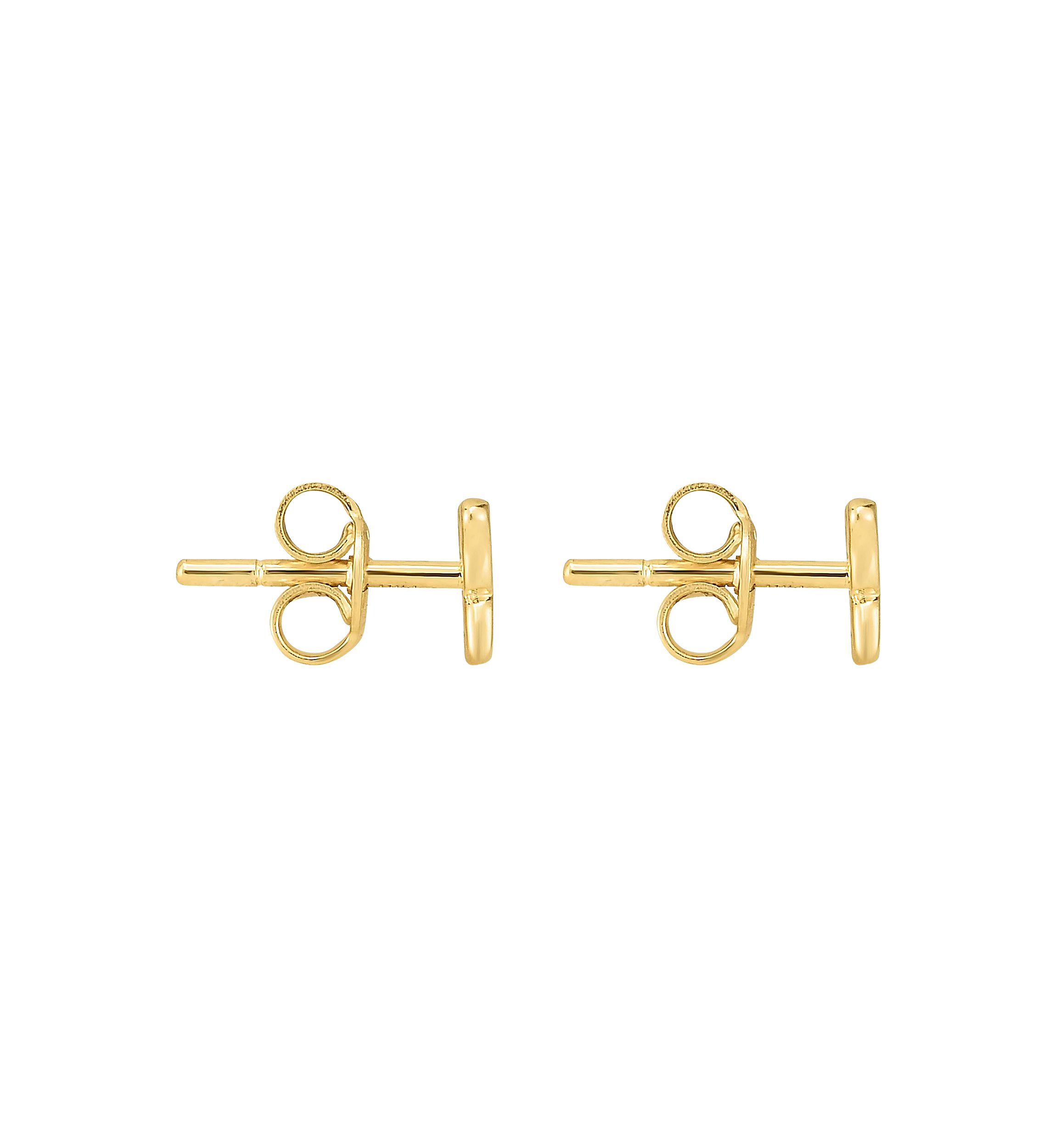 14Ky Butterly Post Earring
