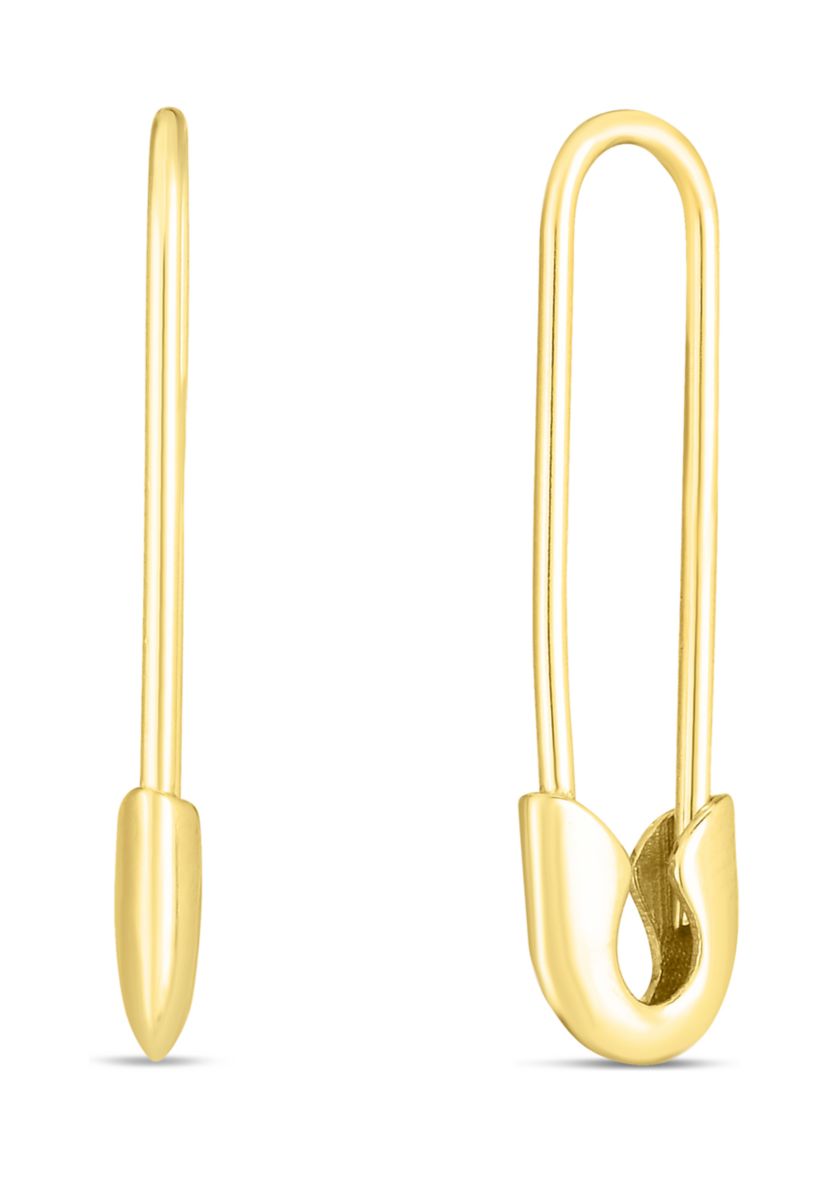 Safety Pin Earrings   