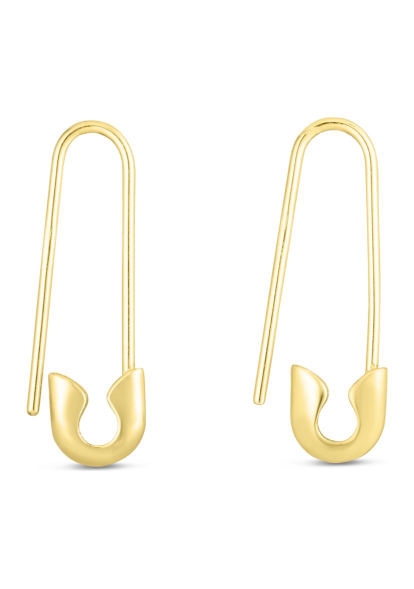 Safety Pin Earrings   