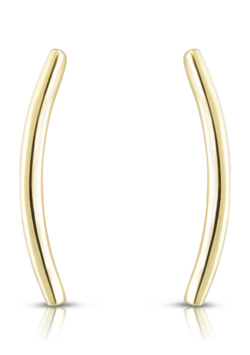 14Ky Arched Earring