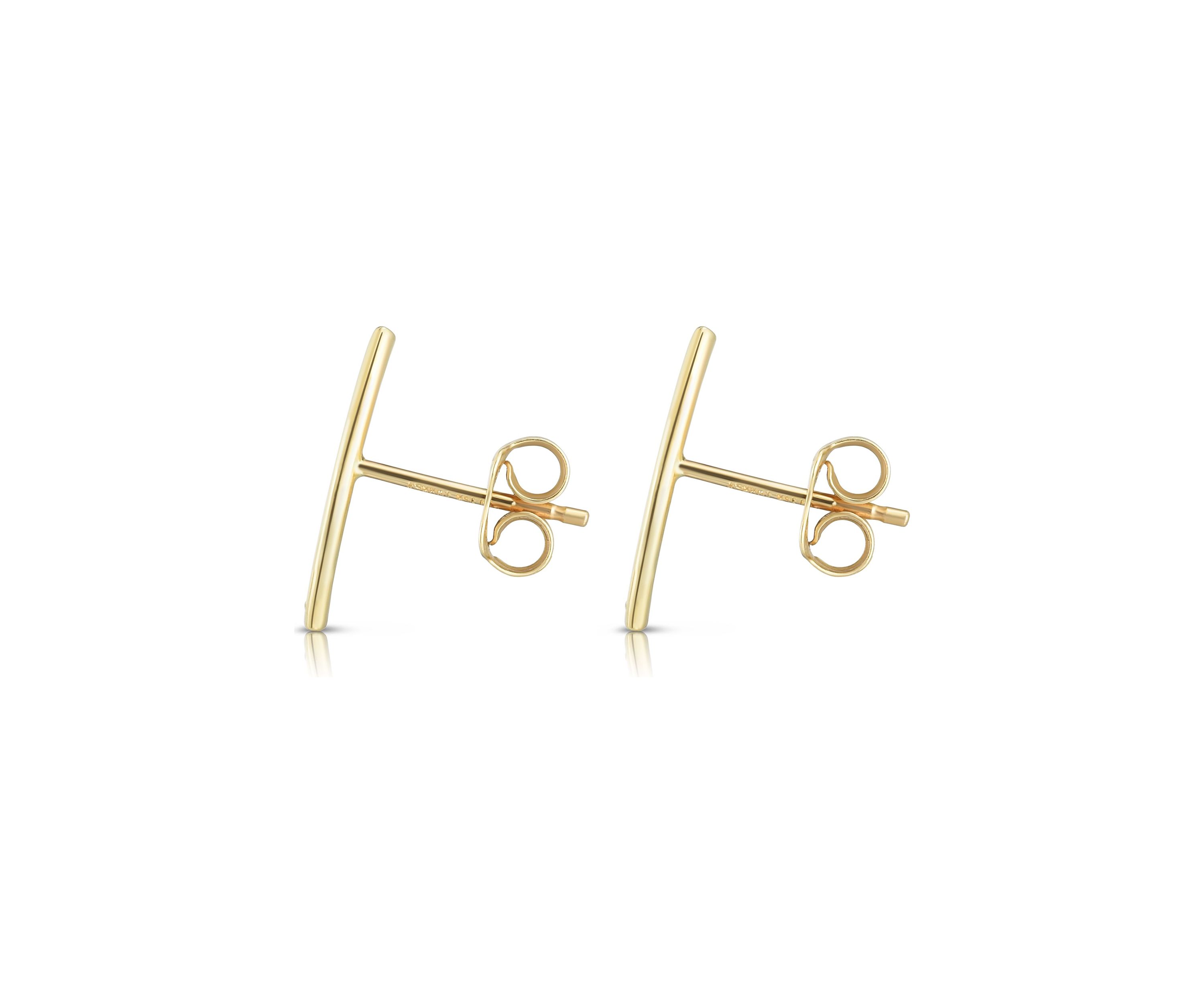 14Ky Arched Earring