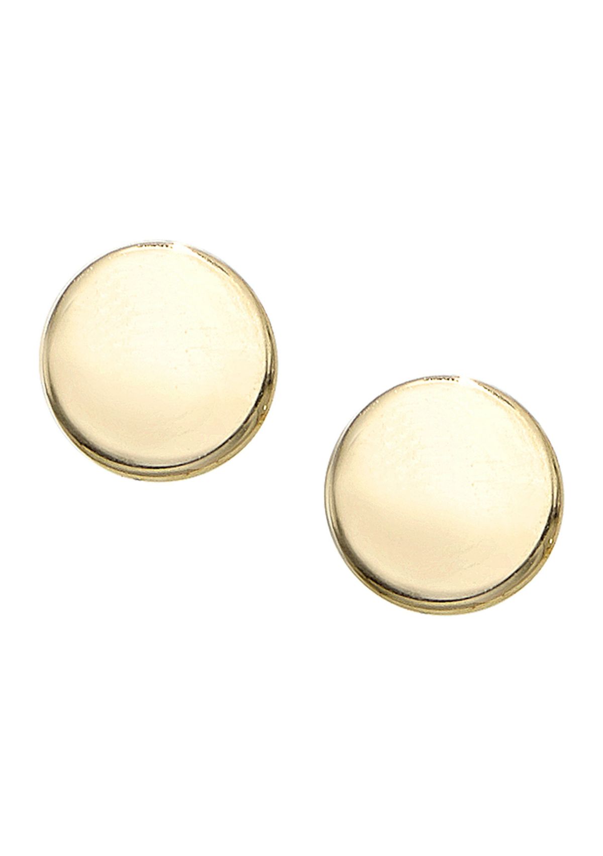 14Ky Round Earring