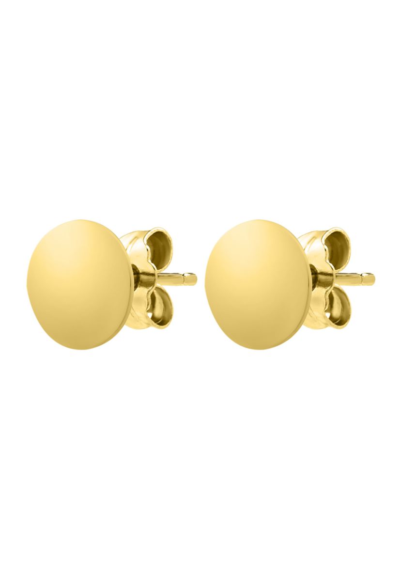 14Ky Round Earring