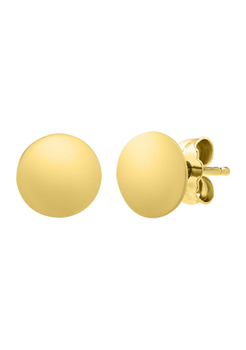 14Ky Round Earring