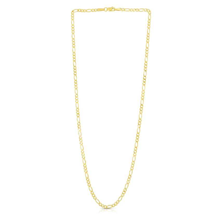 14KY Figaro Chain