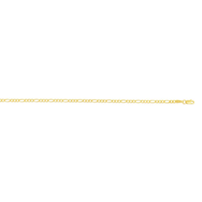 14KY Figaro Chain