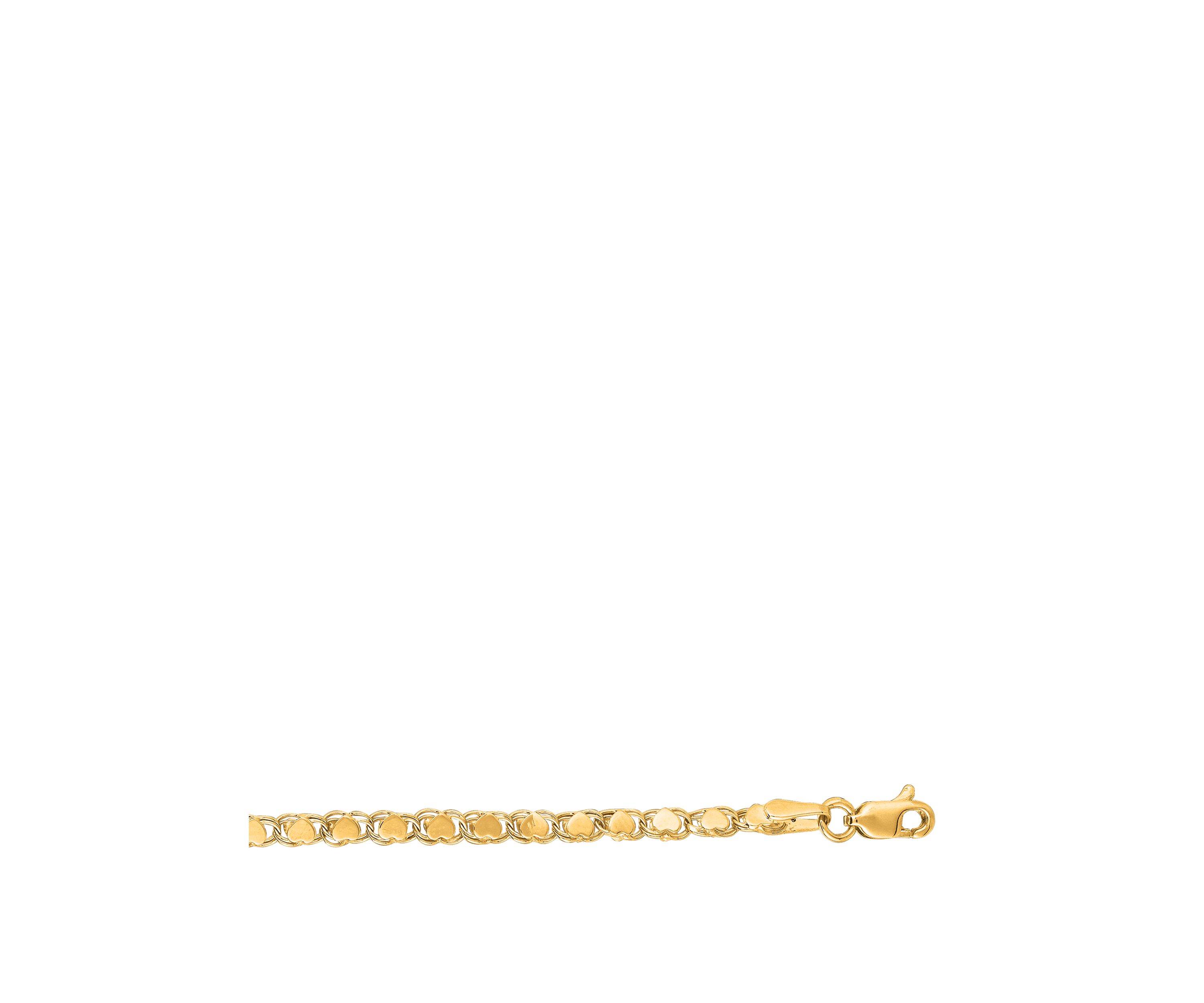 Mirror Heart Anklet