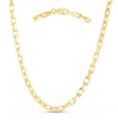 Belk & Co 14K Gold French Cable Chain 2.5mm