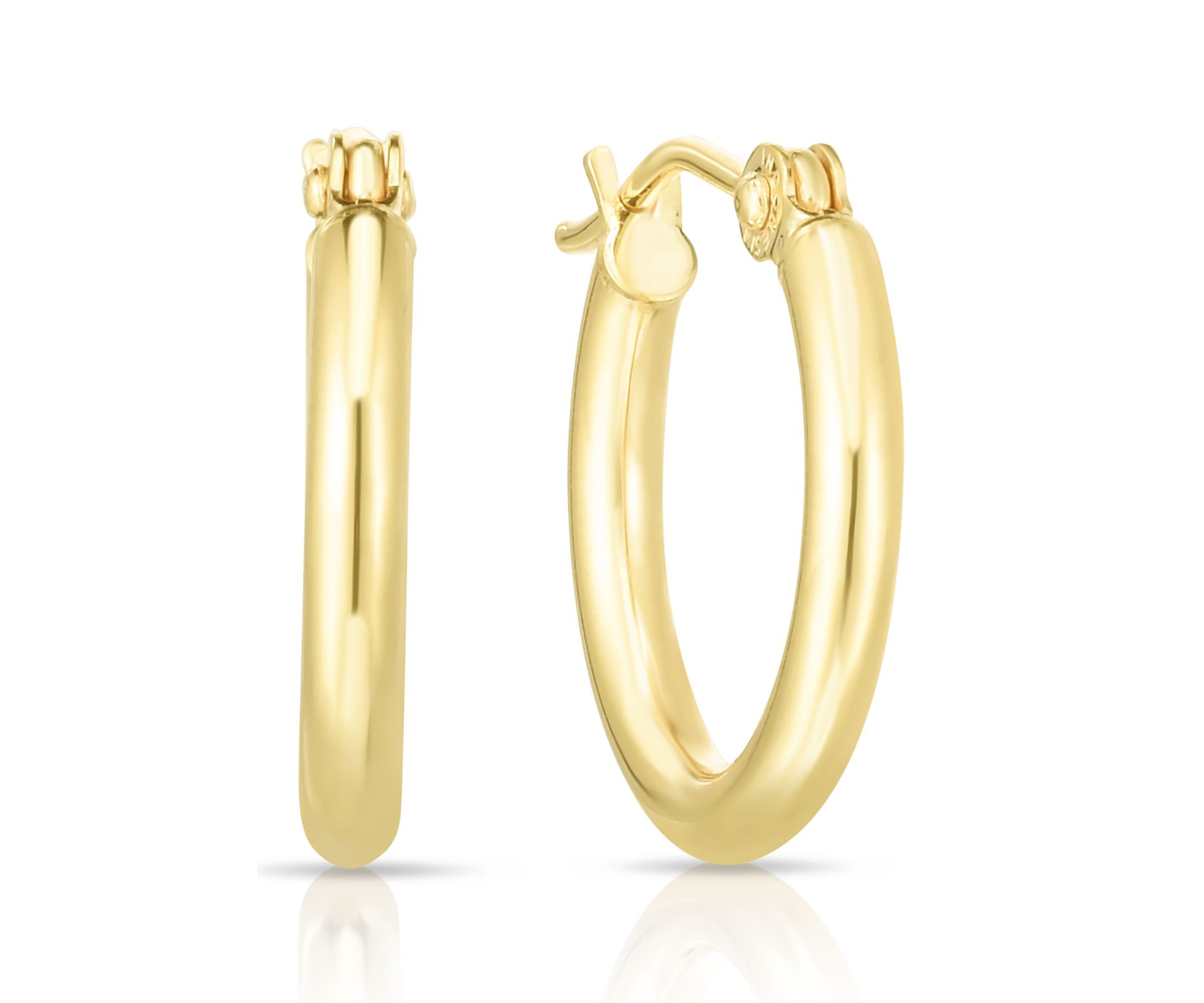 14Ky Hoop Earring