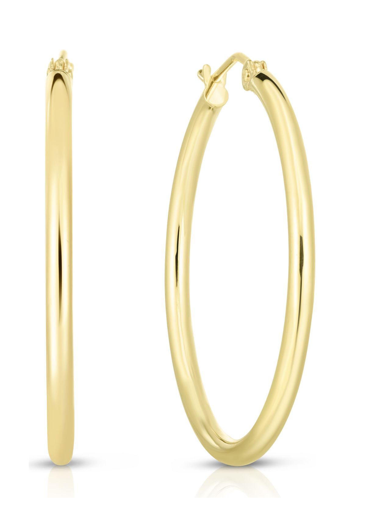 14Ky Hoop Earring