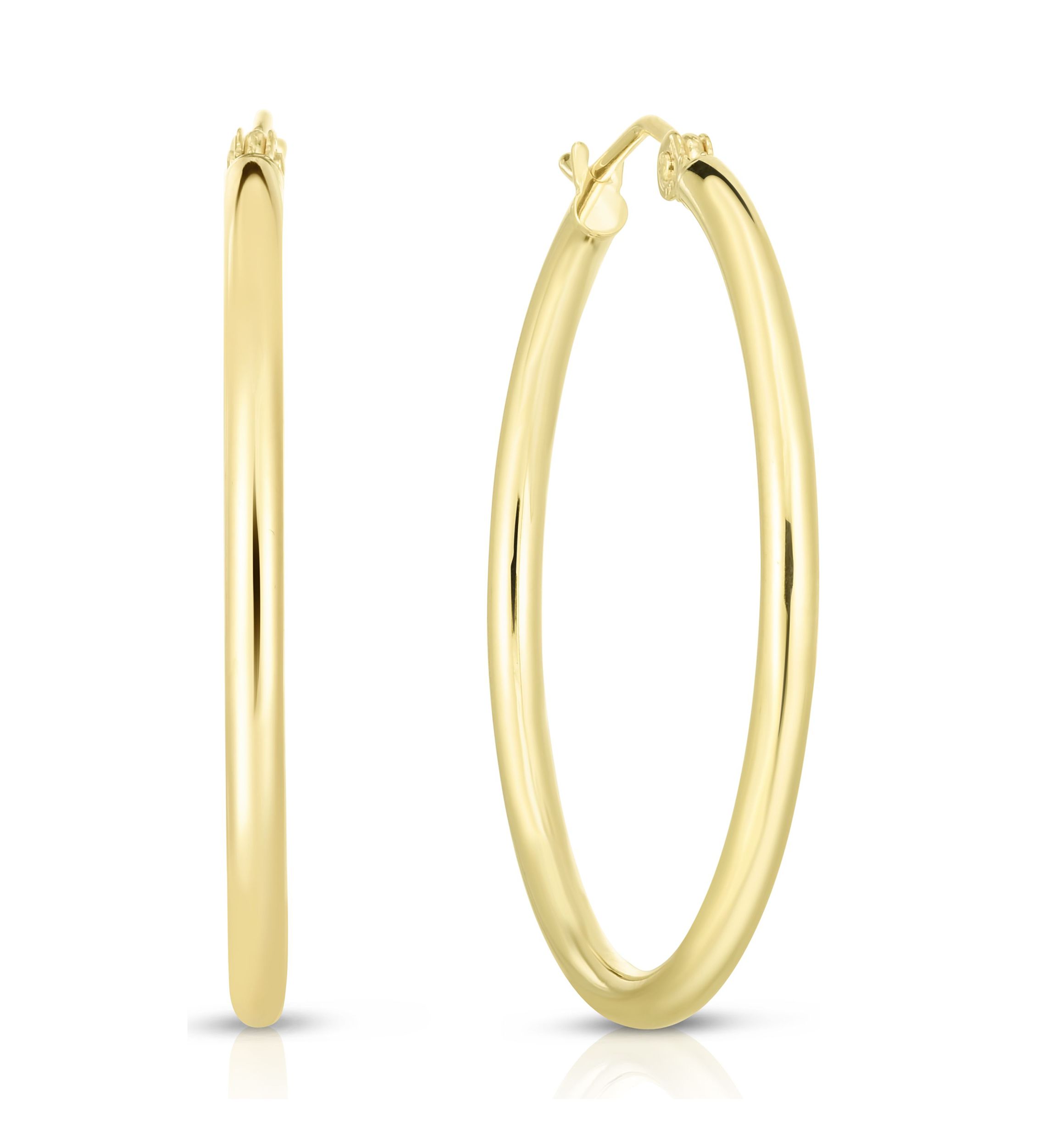 14Ky Hoop Earring