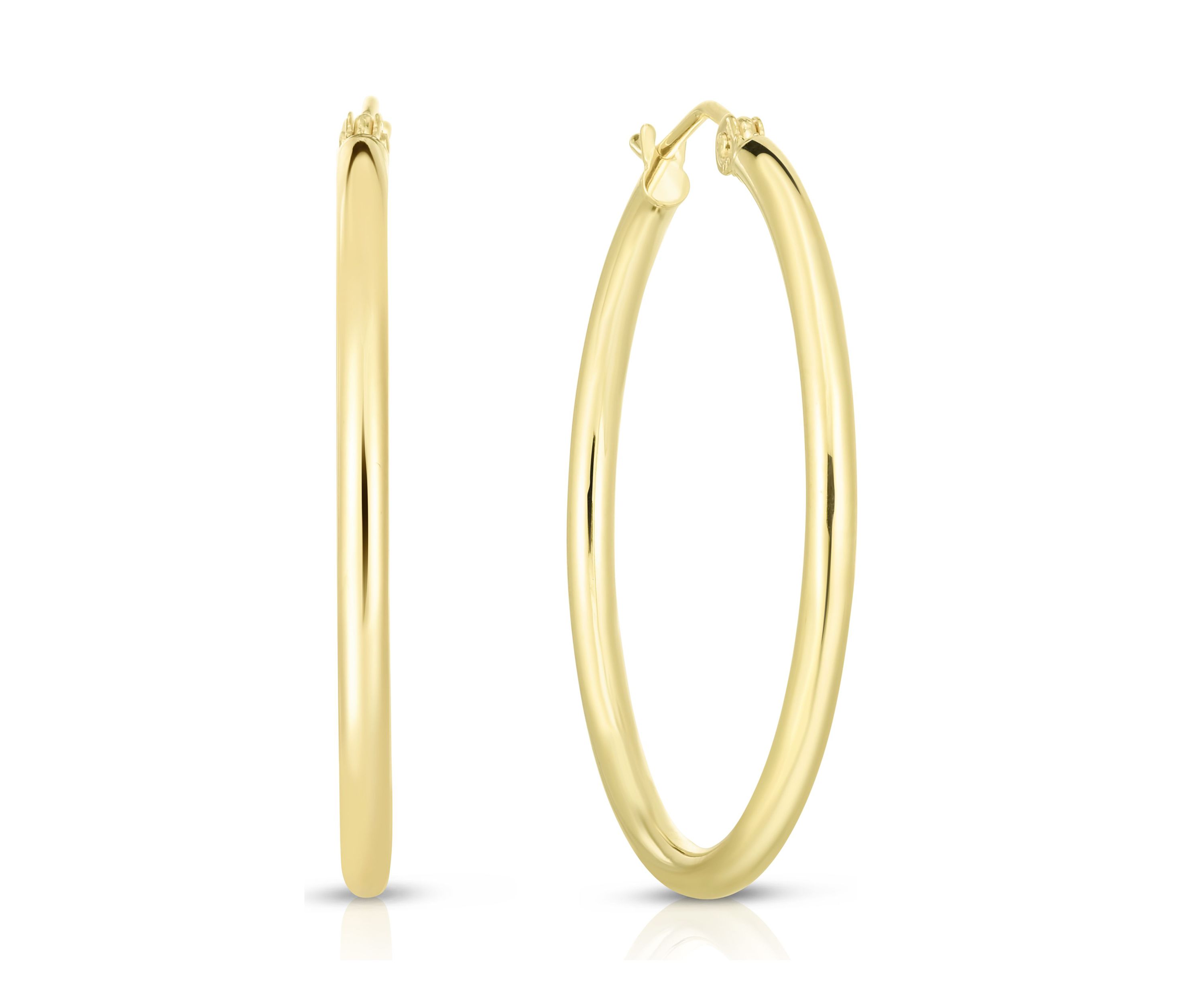 14Ky Hoop Earring