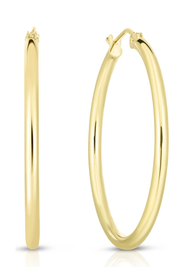14Ky Hoop Earring