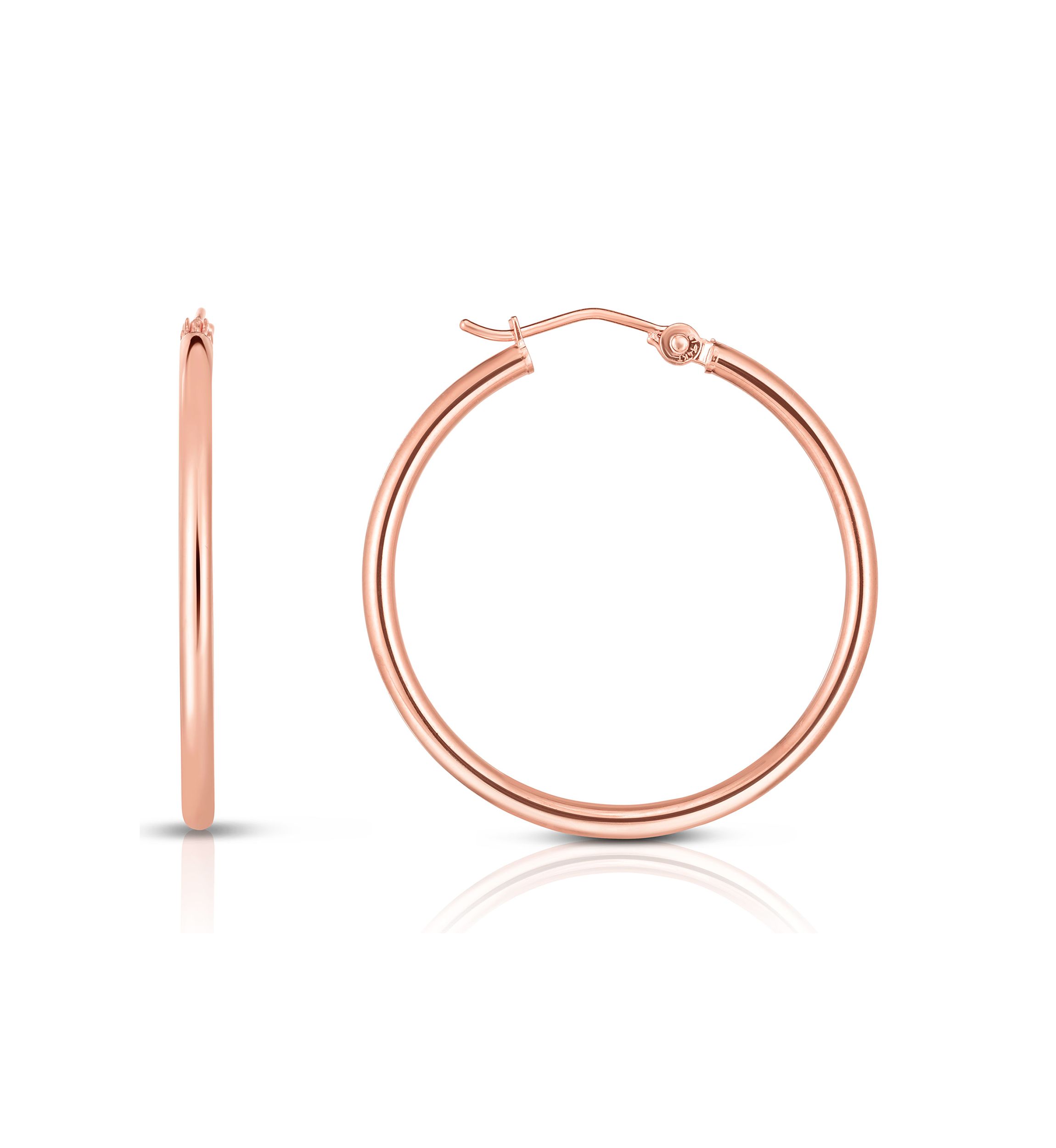 14Ky Hoop Earring
