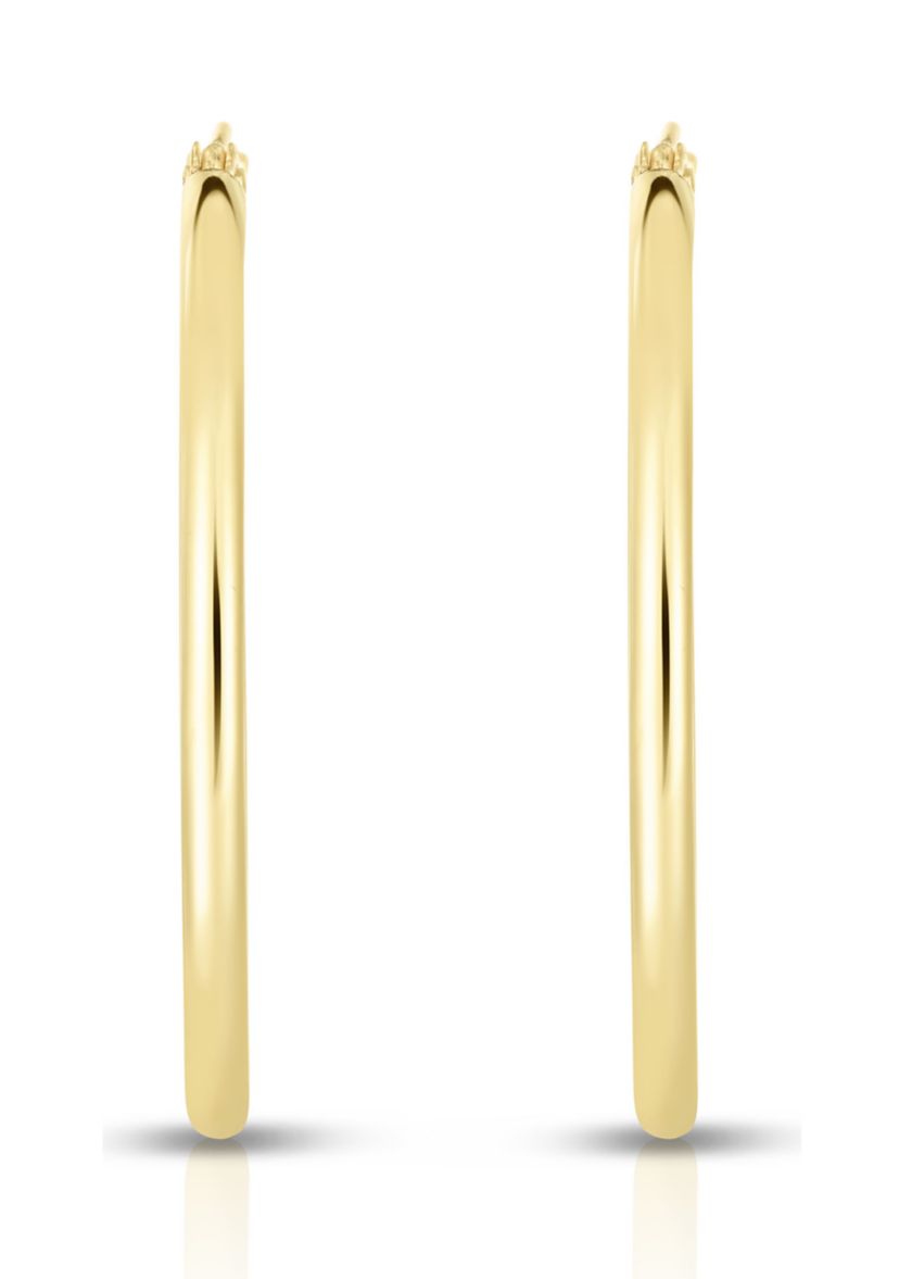 14Ky Hoop Earring