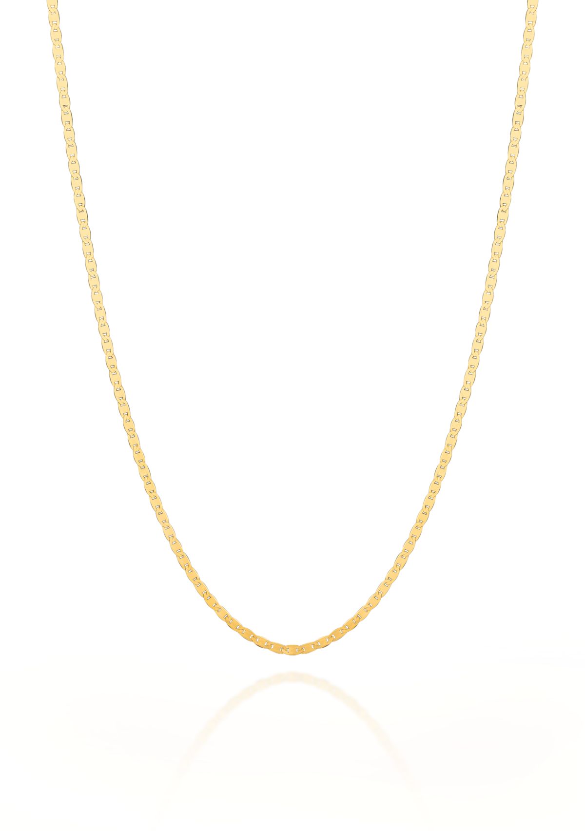 14k Yellow Gold Mariner Link Necklace