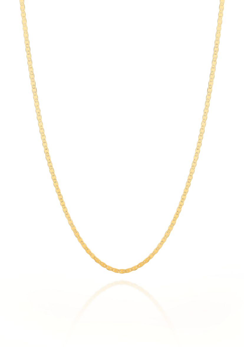 14k Yellow Gold Mariner Link Necklace