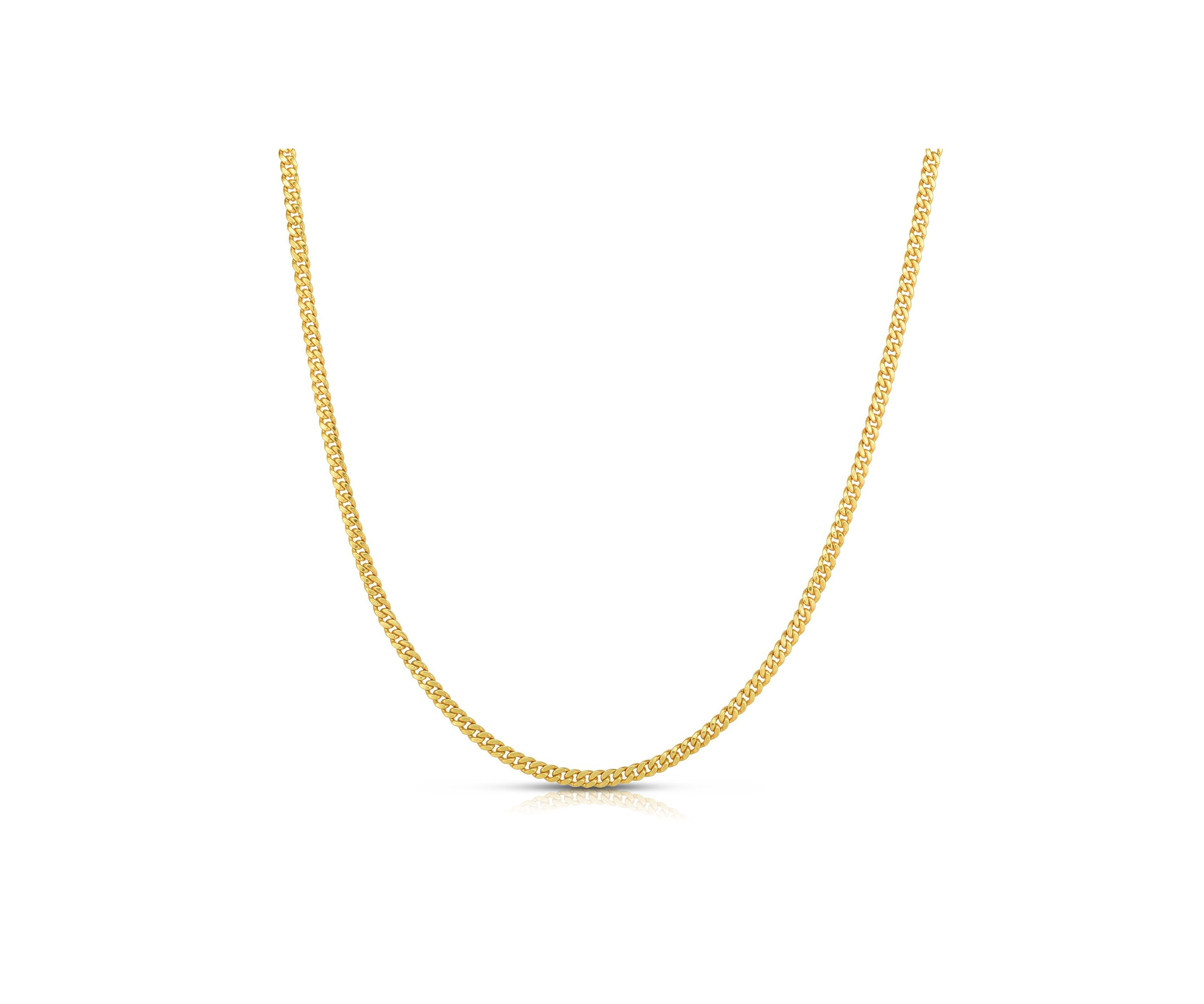 14Ky Miami Cuban Necklace