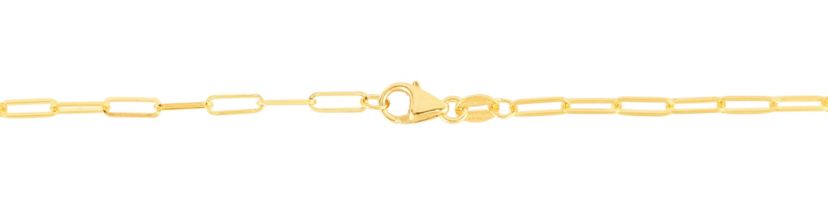 14Ky Paperclip Chain