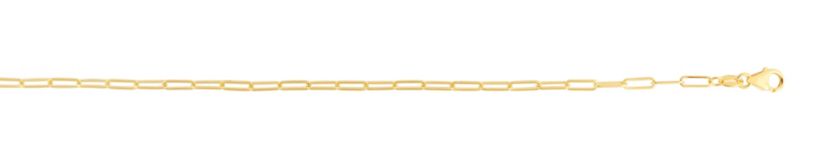 14Ky Paperclip Chain