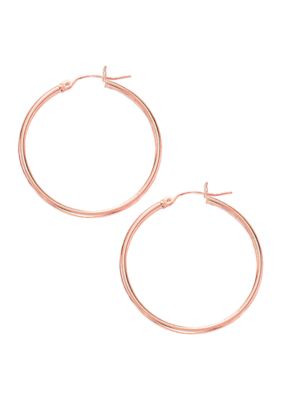 14Kp Hoop Earring