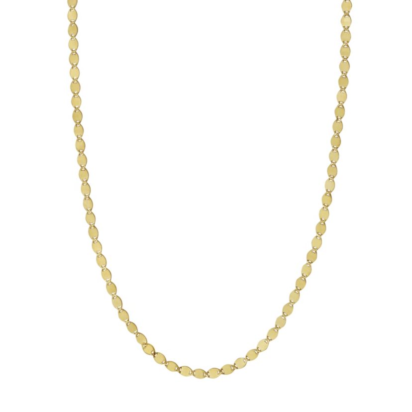 14K Yellow Gold Mirror Chain