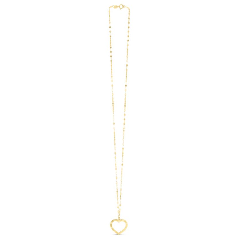 14Ky Heart Necklace