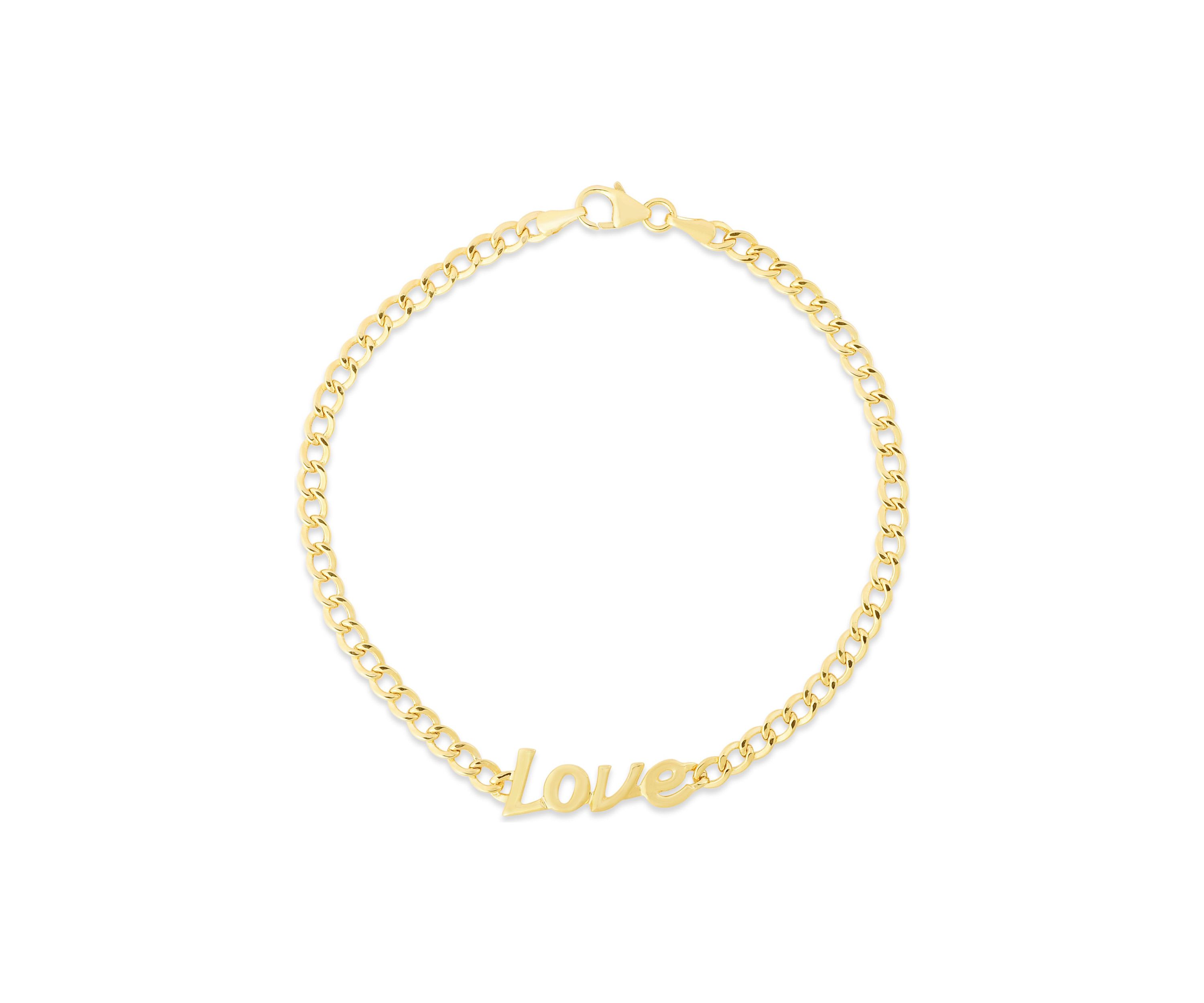14Ky Love Bracelet