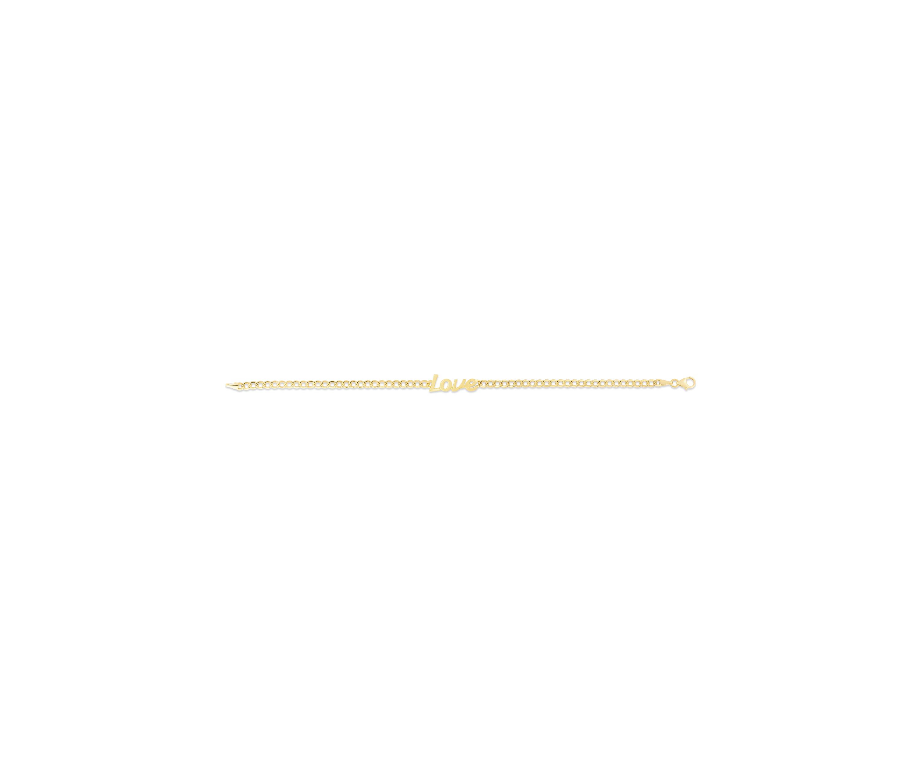 14Ky Love Bracelet