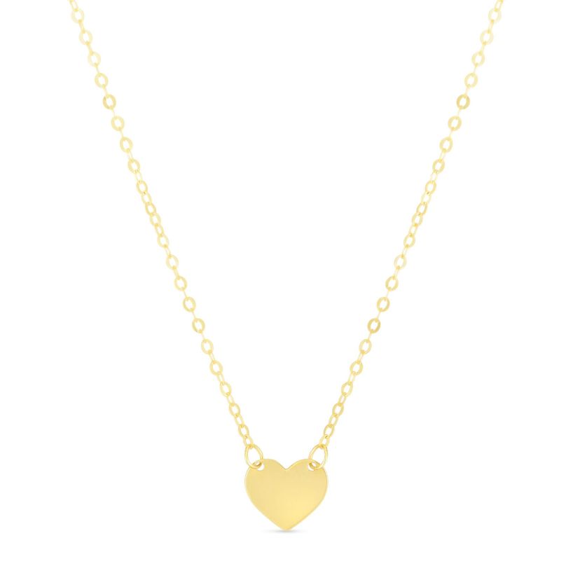 14KY HEART NECKLACE