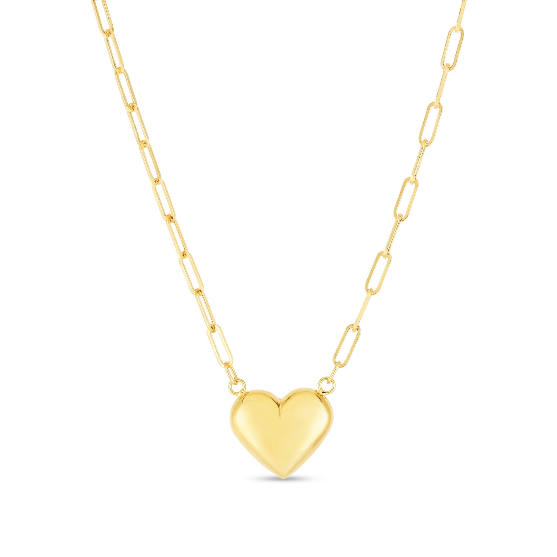 14KY HEART NECKLACE