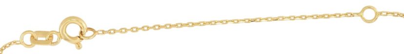 14 Karat Yellow Gold Handcuff Necklace