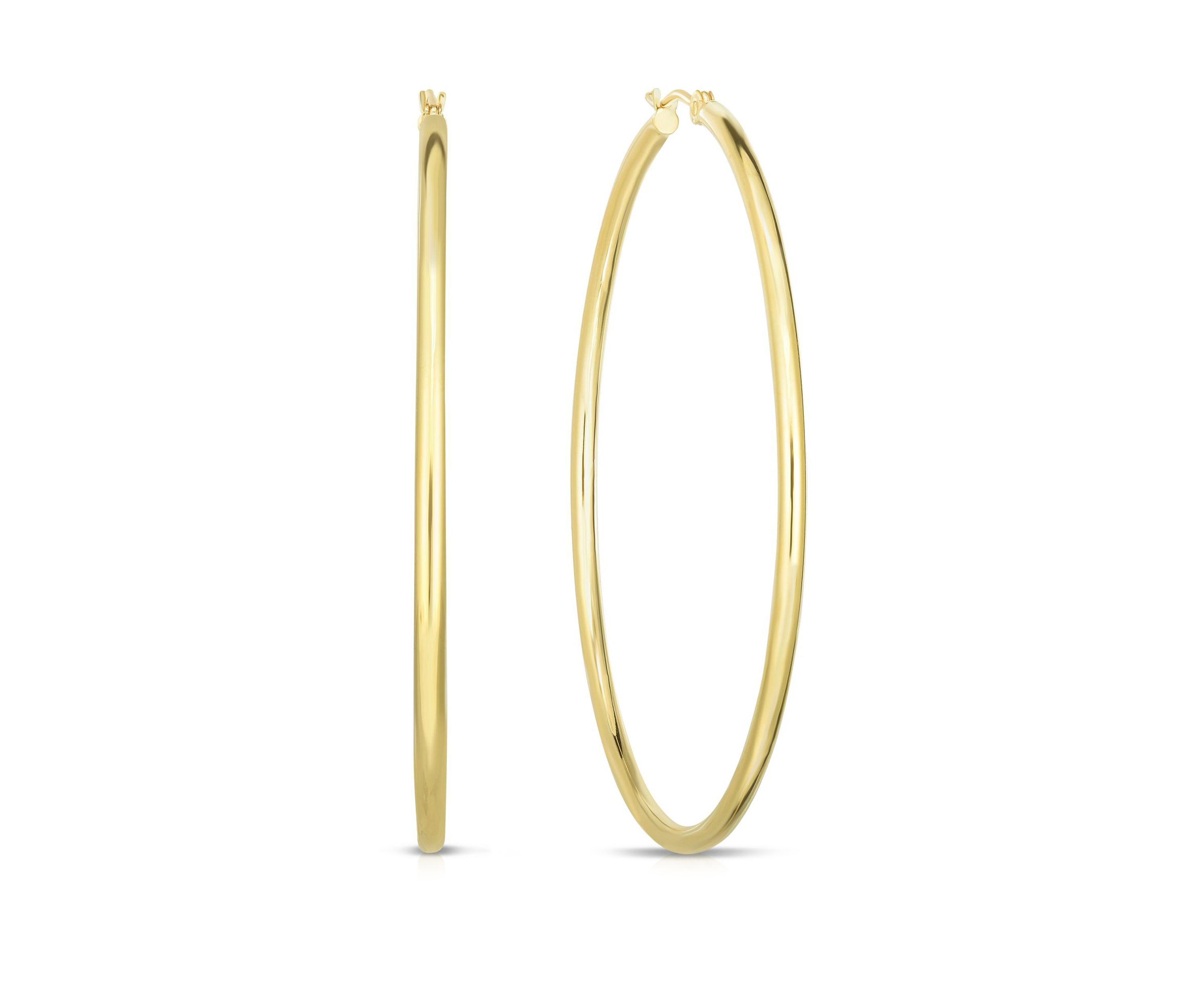 Gold Hoop Earrings
