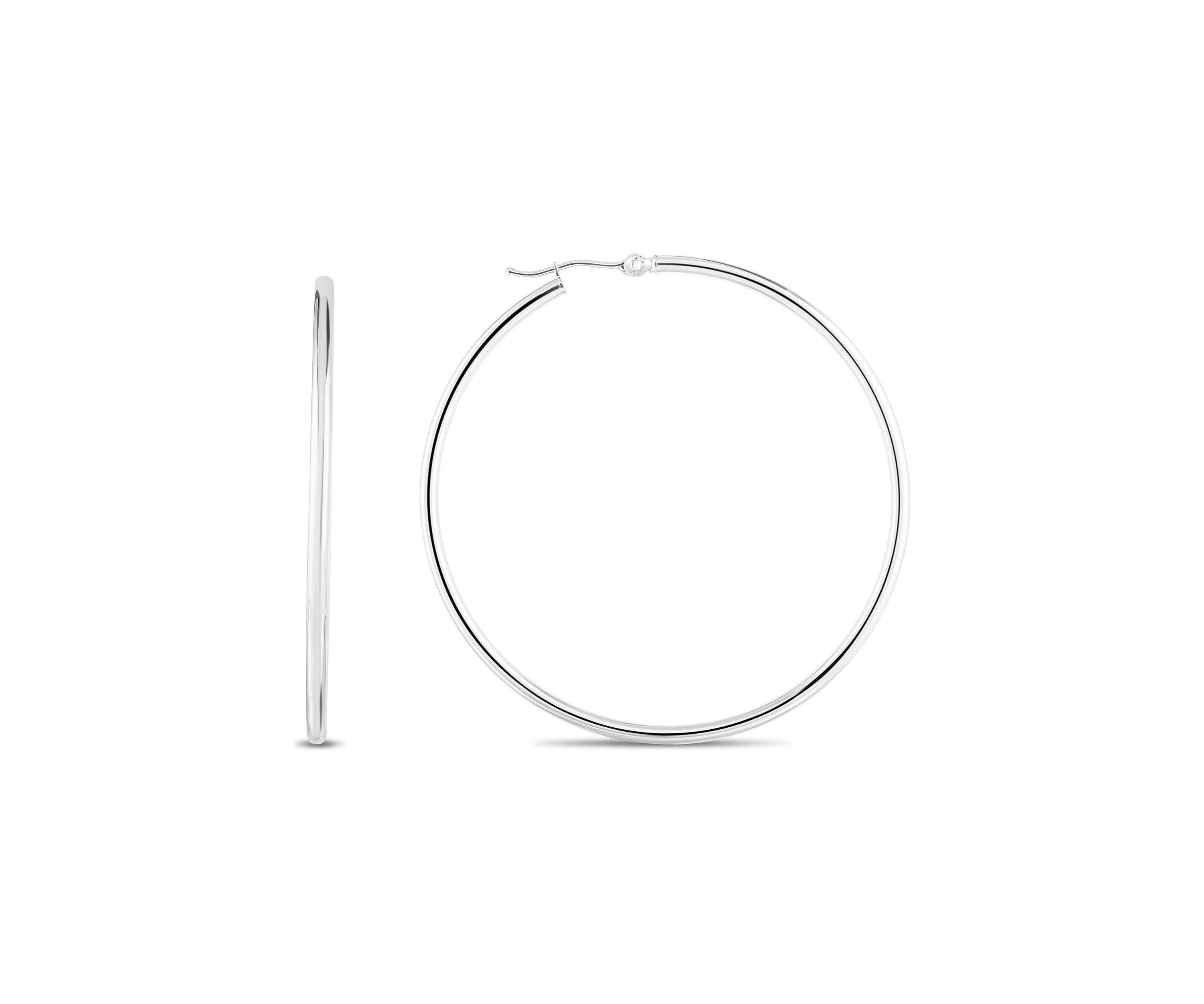 14Ky Hoop Earring
