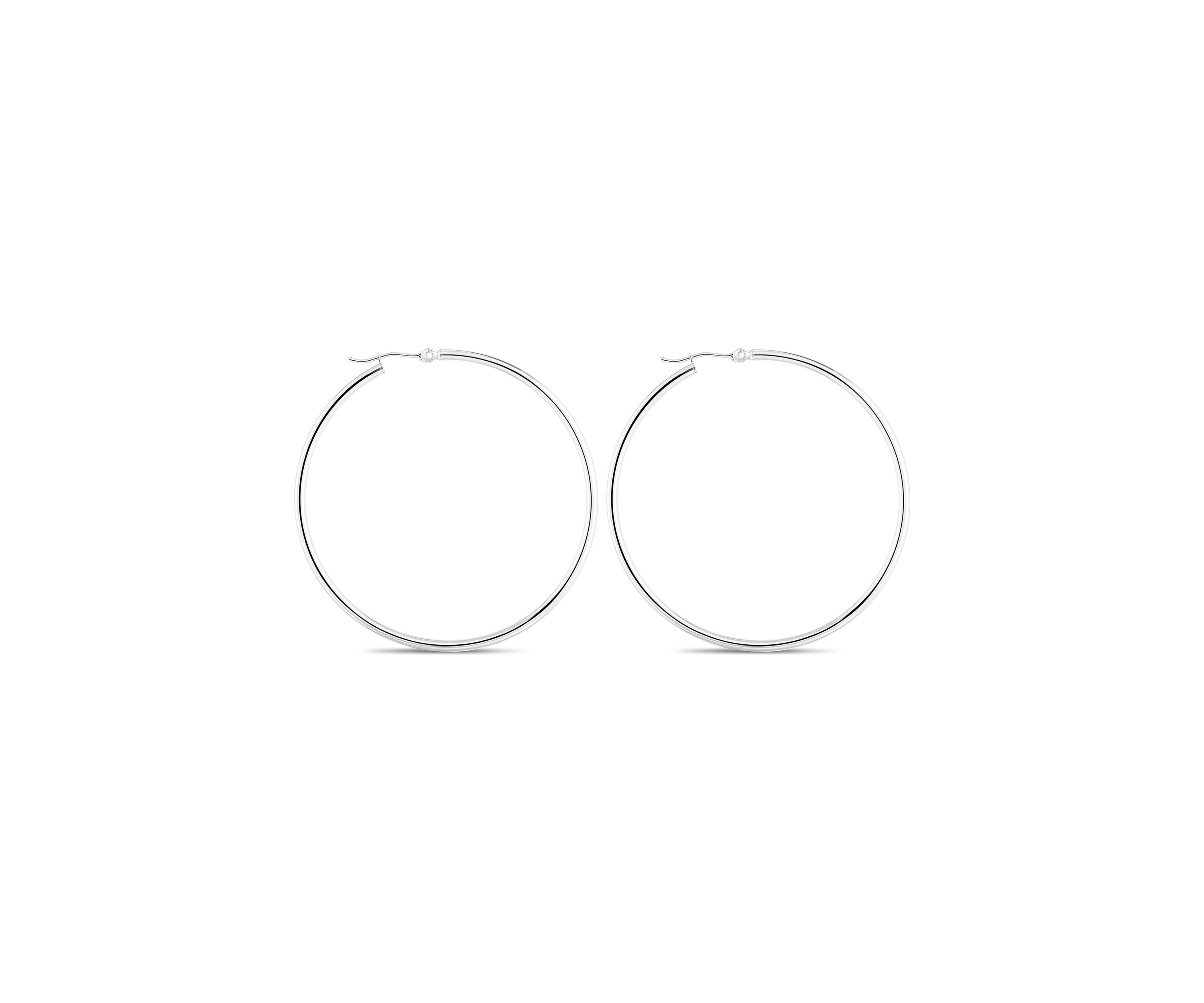 14Ky Hoop Earring
