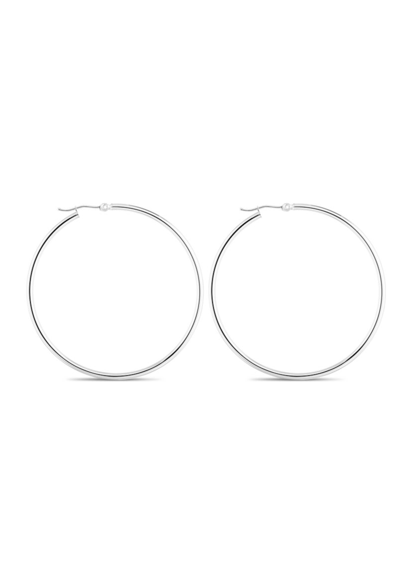 14Ky Hoop Earring