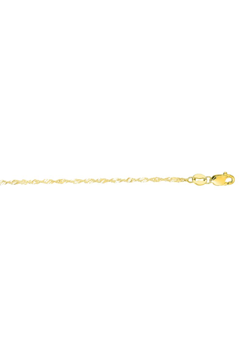 14Ky Singapore Anklet Bracelet