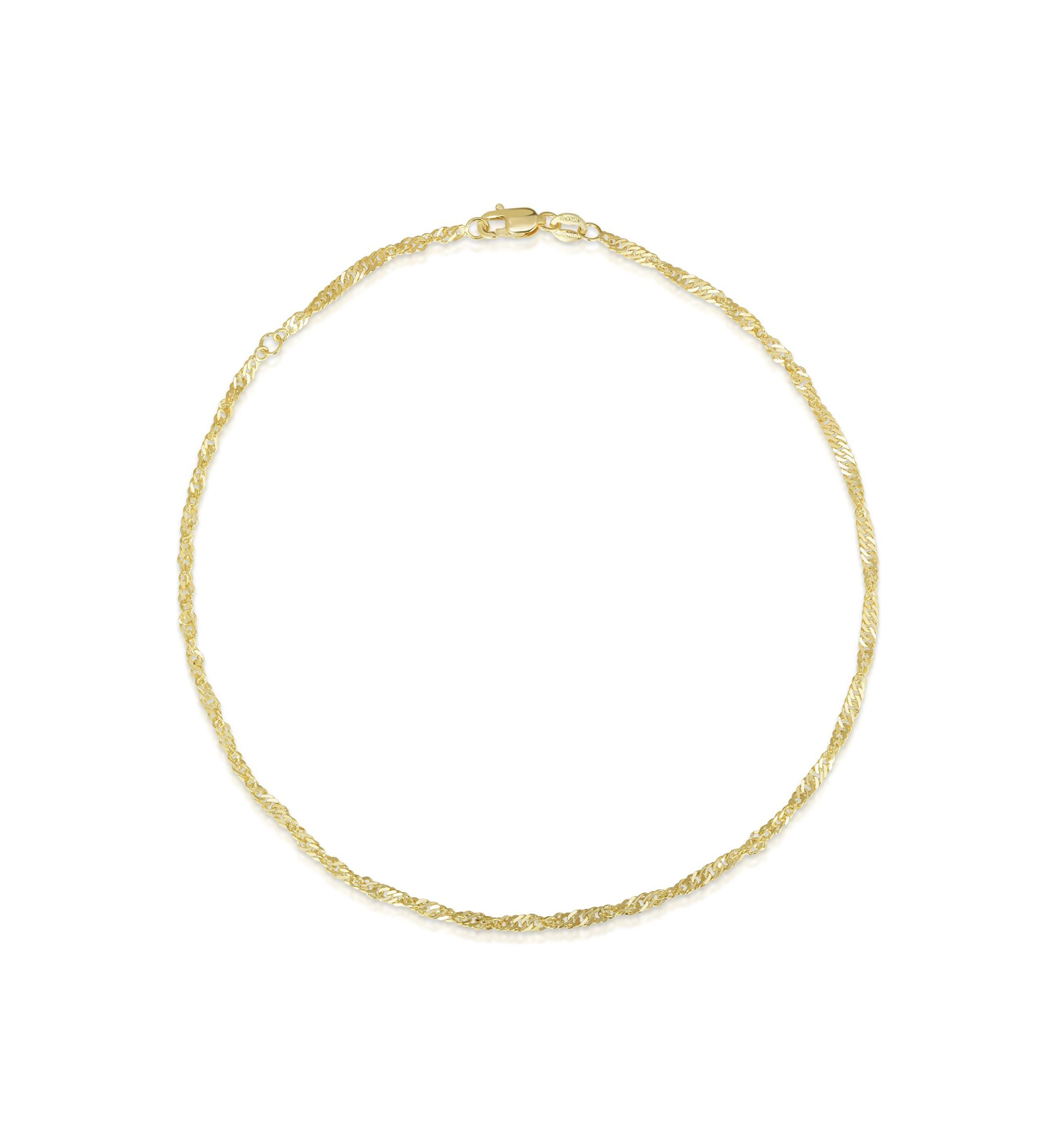14Ky Singapore Anklet