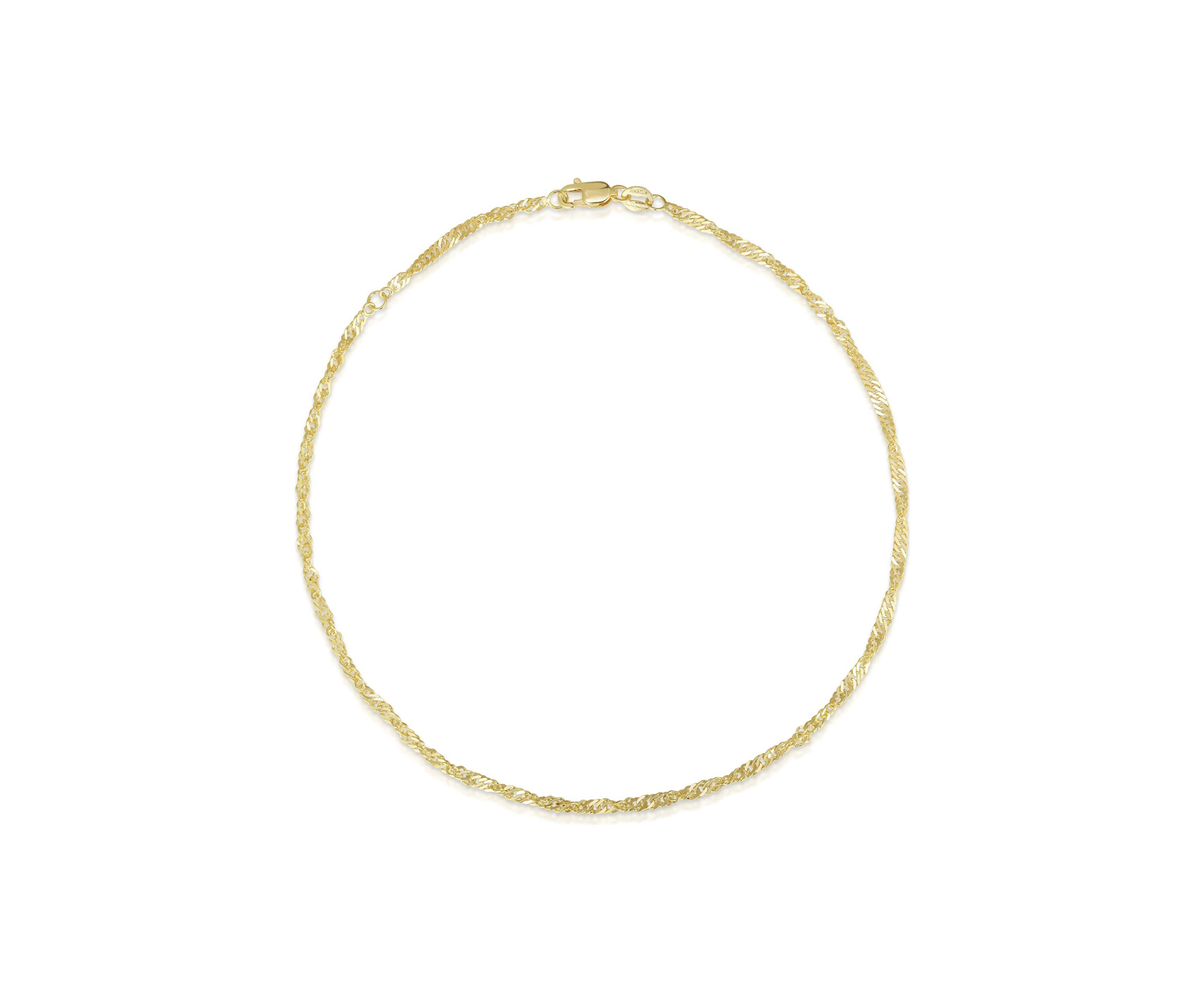 14Ky Singapore Anklet