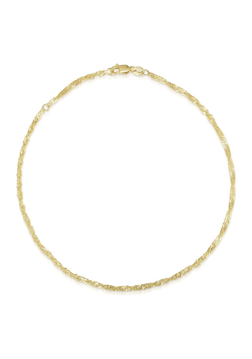 14Ky Singapore Anklet